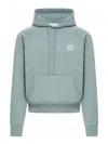 Ami Alexandre Mattiussi Ami Paris Ami De Coeur Logo-printed Drawstring Hoodie In Marrón