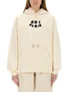 Ami Alexandre Mattiussi Ami Paris Sweatshirt In White