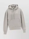 AMI ALEXANDRE MATTIUSSI HOODIE WITH FRONT POUCH POCKET