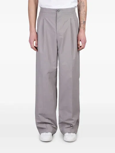 AMI ALEXANDRE MATTIUSSI LOOSE-FIT TROUSERS