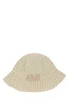 Ami Alexandre Mattiussi Ami Men Ivory Crochet Bucket Hat