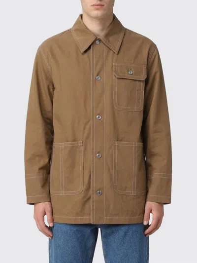 Ami Alexandre Mattiussi Jacket Ami Paris Men Color Beige In Brown