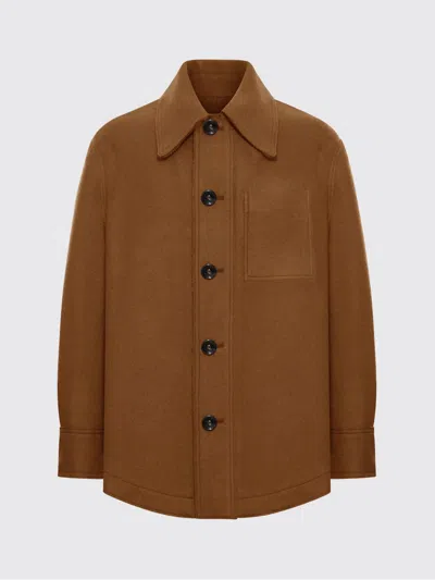 AMI ALEXANDRE MATTIUSSI JACKET AMI PARIS MEN COLOR BROWN,H56870032