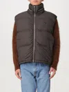Ami Alexandre Mattiussi Padded Vest In Kaffee Braun
