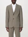 Ami Alexandre Mattiussi Jacke Ami Paris Herren Farbe Grau In Grau
