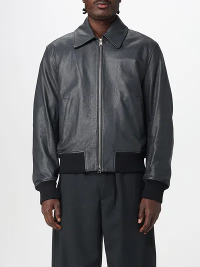 AMI ALEXANDRE MATTIUSSI JACKET AMI PARIS MEN COLOR GREY,H36731020