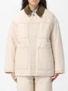 Ami Alexandre Mattiussi Jacket Ami Paris Woman Color Beige In Neutral