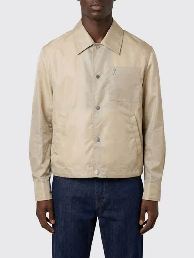 Ami Alexandre Mattiussi Jacket Men Ami Paris In Pink