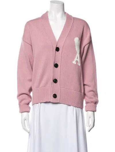 Pre-owned Ami Alexandre Mattiussi Jacket In Pink