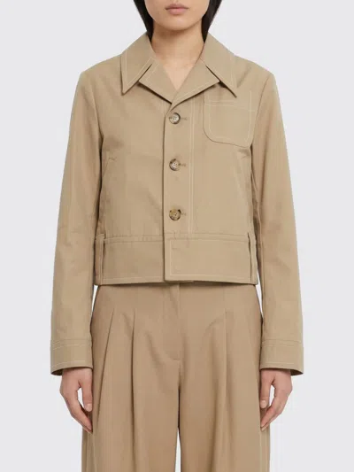 Ami Alexandre Mattiussi Jacket Ami Paris Woman Color Beige In Brown
