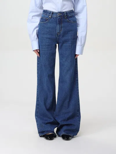 Ami Alexandre Mattiussi Blue Flare Fit Jeans In Blau