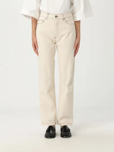 Ami Alexandre Mattiussi Jeans Ami Paris Donna Colore Bianco In Neutral
