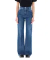 Ami Alexandre Mattiussi Flare Fit Jeans Blue In Blue