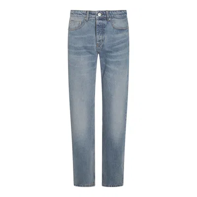 AMI ALEXANDRE MATTIUSSI JEANS BLUE AND GREEN
