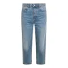 Ami Alexandre Mattiussi Jeans Blue And Green In Blue