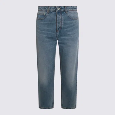 AMI ALEXANDRE MATTIUSSI JEANS BLUE AND GREEN