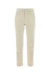 Ami Alexandre Mattiussi Ami Paris Logo-patch Denim Jeans In White