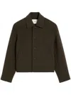 Ami Alexandre Mattiussi Boxy Buttoned Jacket In Cafefonce