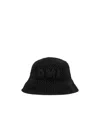 Ami Alexandre Mattiussi Knitted Ami Patch Fisherman Hat In Black
