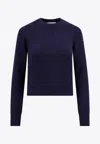 Ami Alexandre Mattiussi Pullover Ami Paris Damen Farbe Blau In Blue