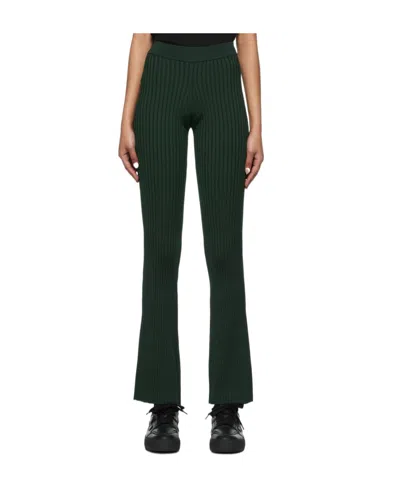 Ami Alexandre Mattiussi Knitted Trousers In Black
