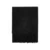 Ami Alexandre Mattiussi L Scarf With Embossed Logo In Black