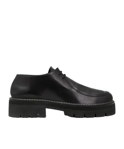 Ami Alexandre Mattiussi Lace-up Casual Shoes In Black