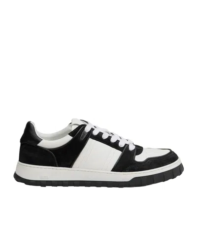 Ami Alexandre Mattiussi Lace-up Low-cut Casual Shoes In Black