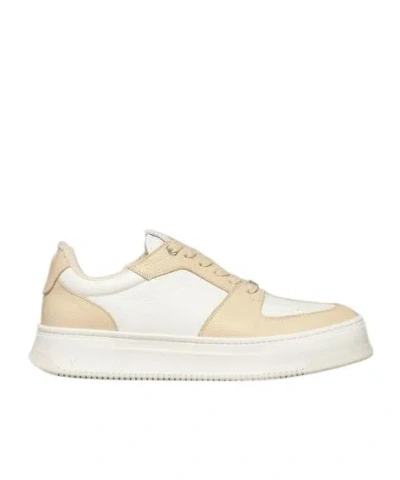 Ami Alexandre Mattiussi Laced Sneakers In White | ModeSens