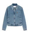 Ami Alexandre Mattiussi Ami Paris Jacket Adc Zipped Jacket Clothing In Blue