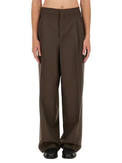 AMI ALEXANDRE MATTIUSSI LARGE FIT PANTS