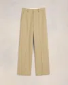 Ami Alexandre Mattiussi Large Fit Trousers In Sand