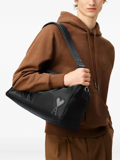 Ami Alexandre Mattiussi Large Marcel Shoulder Bag