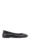 Ami Alexandre Mattiussi Ami Logo Embossed Round-toe Ballet Flats
