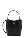 Ami Alexandre Mattiussi Ami Paris Women Leather Bucket Bg In Black