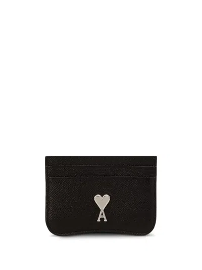 Ami Alexandre Mattiussi Paris Paris Kartenetui In Black