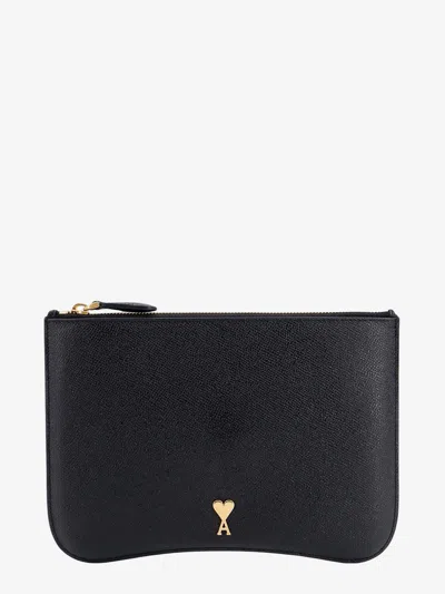 Ami Alexandre Mattiussi Leather Clutch