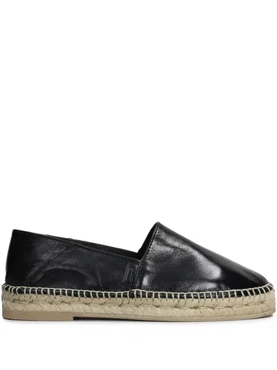 AMI ALEXANDRE MATTIUSSI LEATHER ESPADRILLES