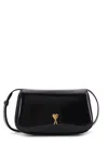 Ami Alexandre Mattiussi Leather Shoulder Bag