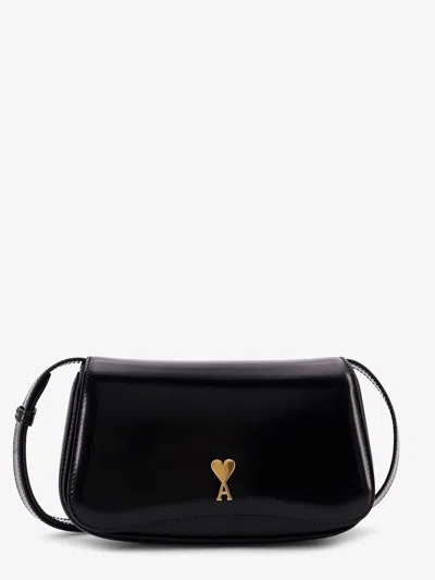 Ami Alexandre Mattiussi Leather Shoulder Bag