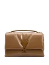 Ami Alexandre Mattiussi Leather Voulez-vous Bag In Brown