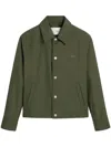 Ami Alexandre Mattiussi Green Buttoned Jacket Green In Green