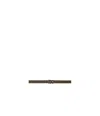 Ami Alexandre Mattiussi Logo Belt In Brown