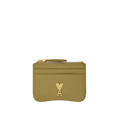 AMI ALEXANDRE MATTIUSSI LOGO CARD HOLDER
