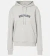 Ami Alexandre Mattiussi Hooded Varsity Sweat In Grey