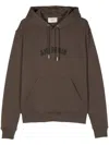 Ami Alexandre Mattiussi Ami Paris Sweatshirt With Logo In Brown