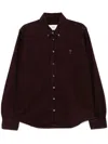 Ami Alexandre Mattiussi Logo-embroidered Shirt In Red
