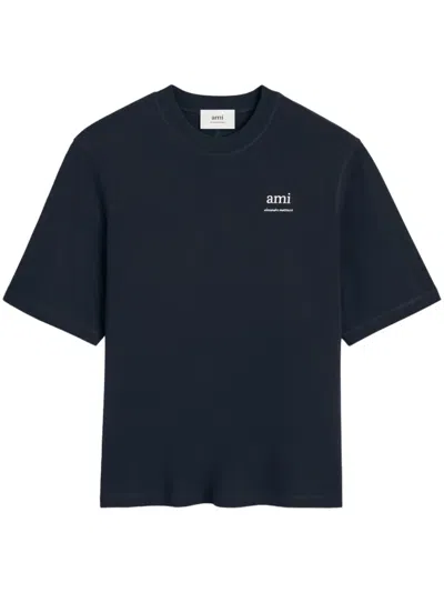 Ami Alexandre Mattiussi Ami Paris 'ami' T-shirt In Black