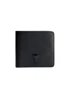 Ami Alexandre Mattiussi Logo Folding Wallet In Black