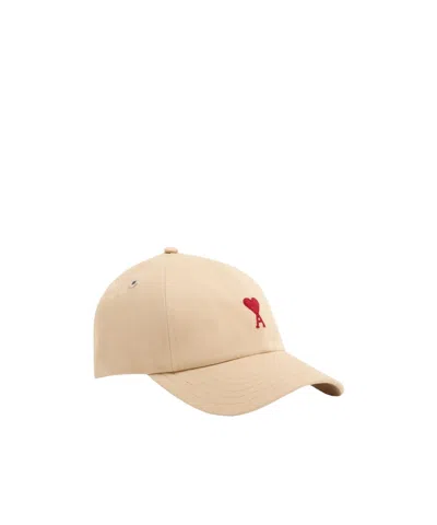 Ami Alexandre Mattiussi Logo Hat In Yellow